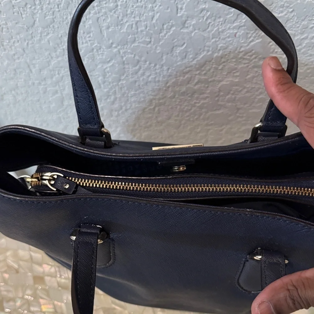 Kate Spade Midnight Blue Satchel - Picture 9 of 16